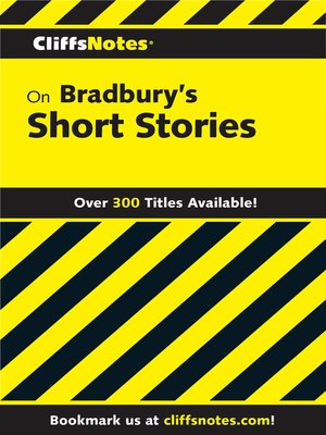 cover image of CliffsNotes on Bradbury's Short Stories